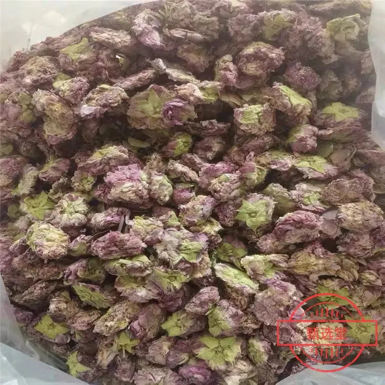 Hibiscus flowerDried Hibiscus mutabilis flower as a Chinese medicinal materialPackaged petals of Hibiscus mutabilis