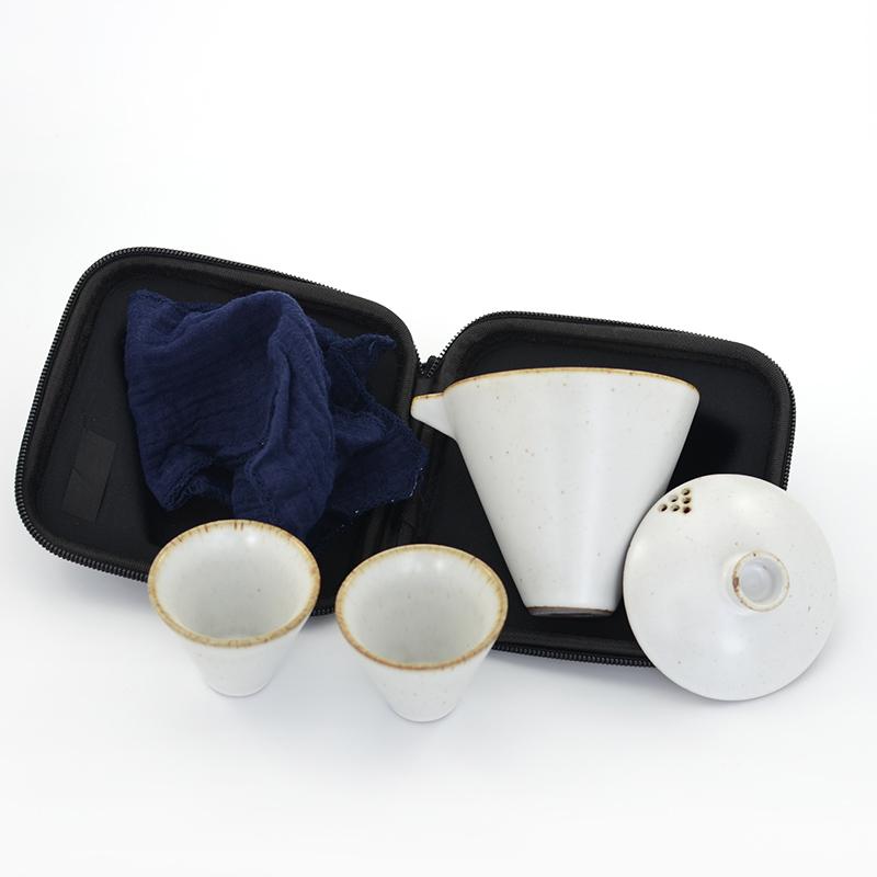 Gongfu Tea Travel Set - White Ruyao Shiboradashi 140ml