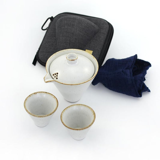 Gongfu Tea Travel Set - White Ruyao Shiboradashi 140ml