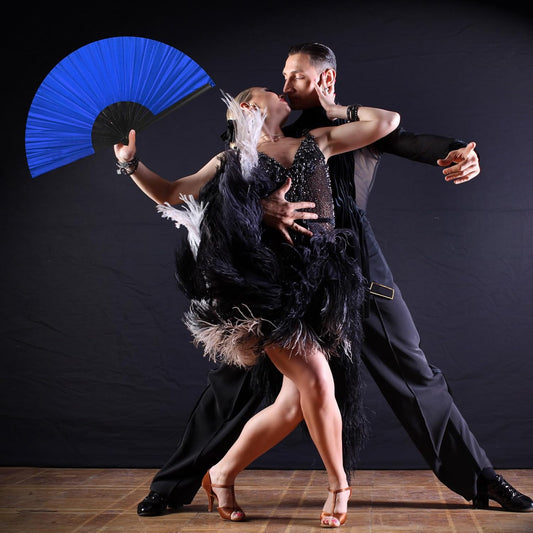 Cool Moon Among Clouds Fan