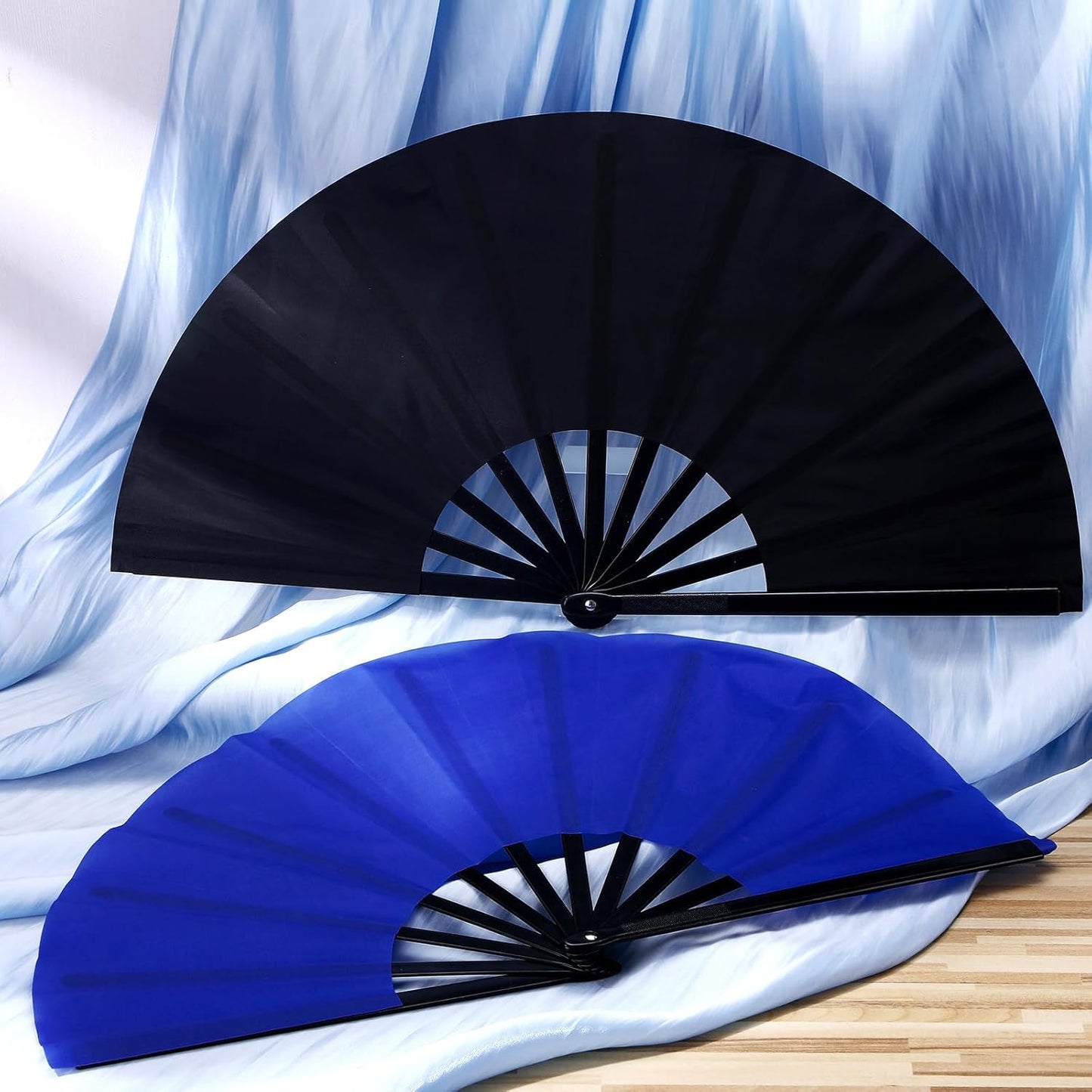 Cool Moon Among Clouds Fan