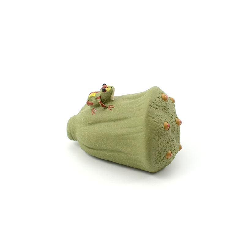 Green Lotus Frog Teapet